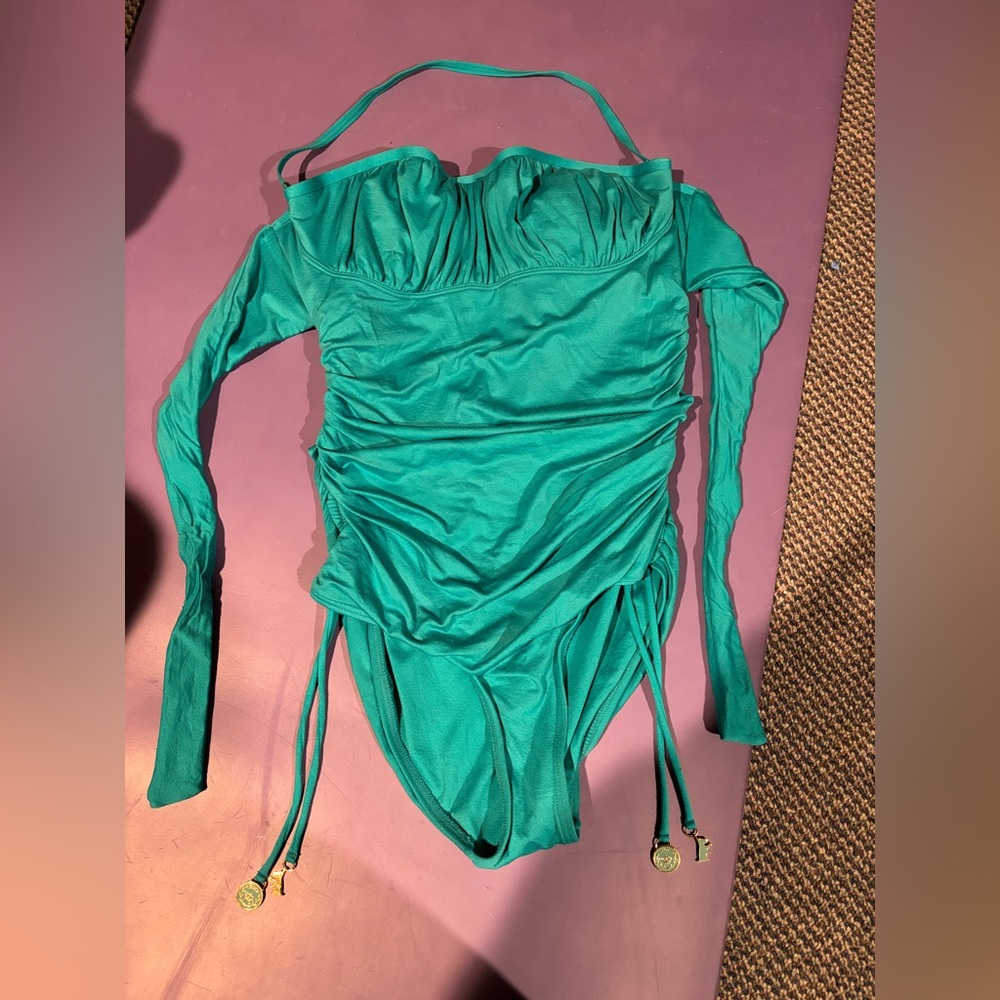 Juicy Couture swimsuit. One piece. Used 1X. Sz XL.